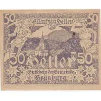50 Heller Grünburg