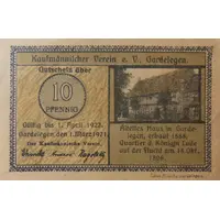 10 Pfennig Kaufmännischer Verein