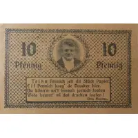 10 Pfennig Kaufmännischer Verein