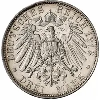 3 Mark - Adolph Frederick V Pattern