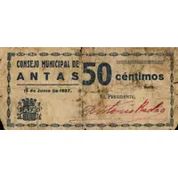 50 Céntimos Antas