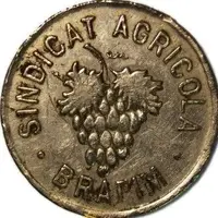 2 Pesetas - Sindicat Agricola