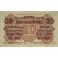 20 Mark Darlehnskasse Ost