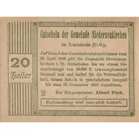 20 Heller Niederneukirchen