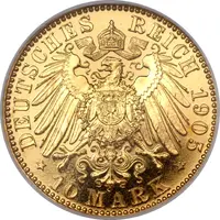 10 Mark - Frederick August III