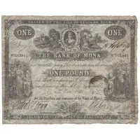1 Pound Bank of Mona