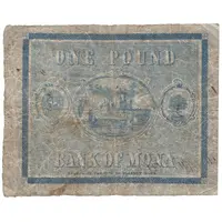 1 Pound Bank of Mona