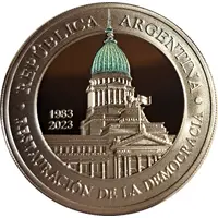 1 Peso Restoration of Democracy