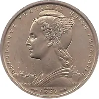 2 Francs Union française Essai