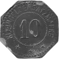 10 Pfennigs - Dachau Jobst Betriebskantine