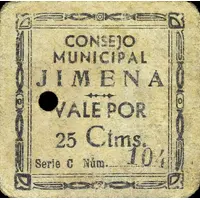 25 Céntimos Jimena