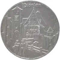 25 Pfennig - Rothenburg ob der Tauber Plönlein