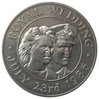 50 Pence - Elizabeth II Royal Wedding