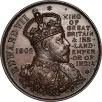 Medal Coronation of King Edward VII