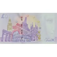 0 Pound - Cambridge King's Chapel & Bridge of Sighs