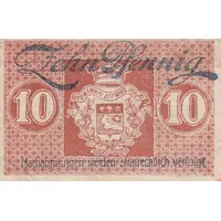 10 Pfennig Saarlouis