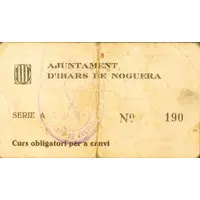 1 Peseta Ibars de Noguera