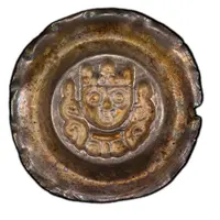 Denier Bracteate - Louis II