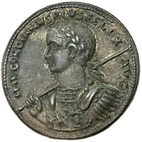 Medal - Cast restrike of Giovanni Cavino dies - Gordian III