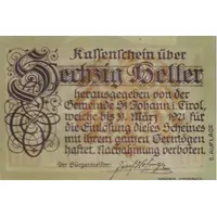 60 Heller St. Johann in Tirol