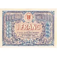 1 Franc - Chambre de Commerce de St-Dié 88