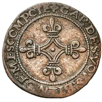 Counter token - William of Orange receiving the Order of the Golden Fleece
