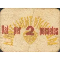 2 Pesetas Igualada