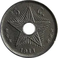 5 Centimes - Albert I