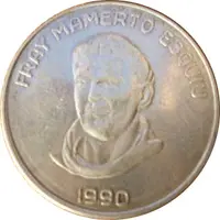 100 000 Australes Catamarca Token Coinage, Fray Mamerto Esquiu