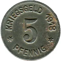 5 Pfennig - Loslau