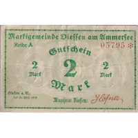 2 Mark Dießen am Ammersee