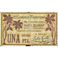 1 Peseta Rafelguaraf
