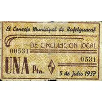 1 Peseta Rafelguaraf