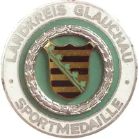 Sports Medal District Glauchau