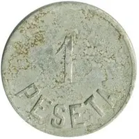 1 Peseta - Cooperativa Castellfullitense