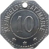 10 Pfennig - Strasburg Uckermark