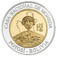 250th Anniversary of the National Mint of Bolivia