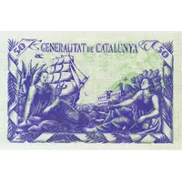 50 Pesetas Generalitat de Catalunya, Trial