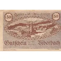 50 Heller Biberbach