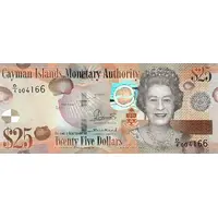 25 Dollars - Elizabeth II 25th Anniversary of CIMA