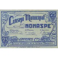 25 Céntimos Nonaspe