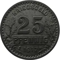 25 Pfennig - Burgsteinfurt