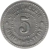5 Pfennig - Hohenwestedt