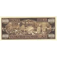 1 000 000 Dollars Tombstone