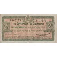 2 Shillings Regular issue, Series B