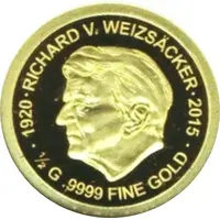 100 Francs CFA Richard von Weizsäcker