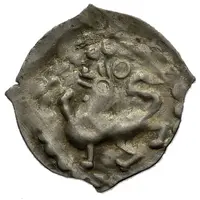 Pfennig 'Vierzipfliger Löwenpfennig'