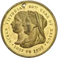 Medalet - Victoria Diamond Jubilee, Rosedale