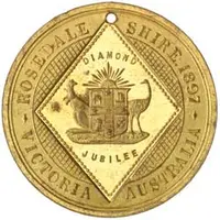 Medalet - Victoria Diamond Jubilee, Rosedale