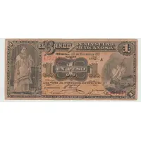 1 Peso El Banco Peninsular Mexicano